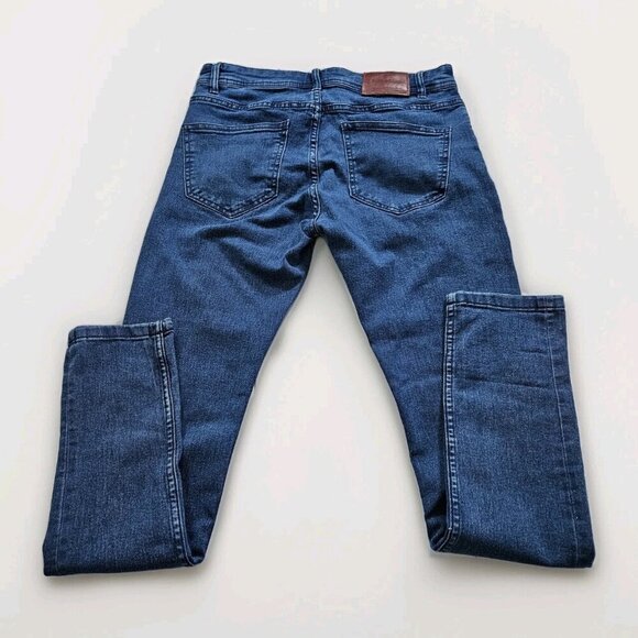 Only & Sons Jeans Men 30x32 (31) Blue Button Fly Skinny Cotton 22005280 Preppy - Picture 2 of 16